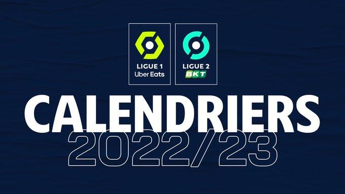 Calendriers 2022 2023